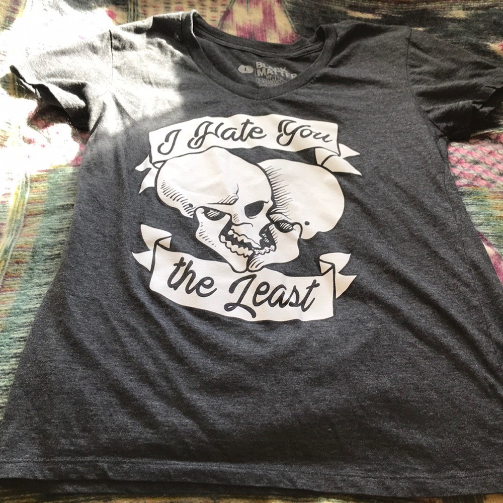 👻 I Hate You The Least Women’s tee, Sz. L